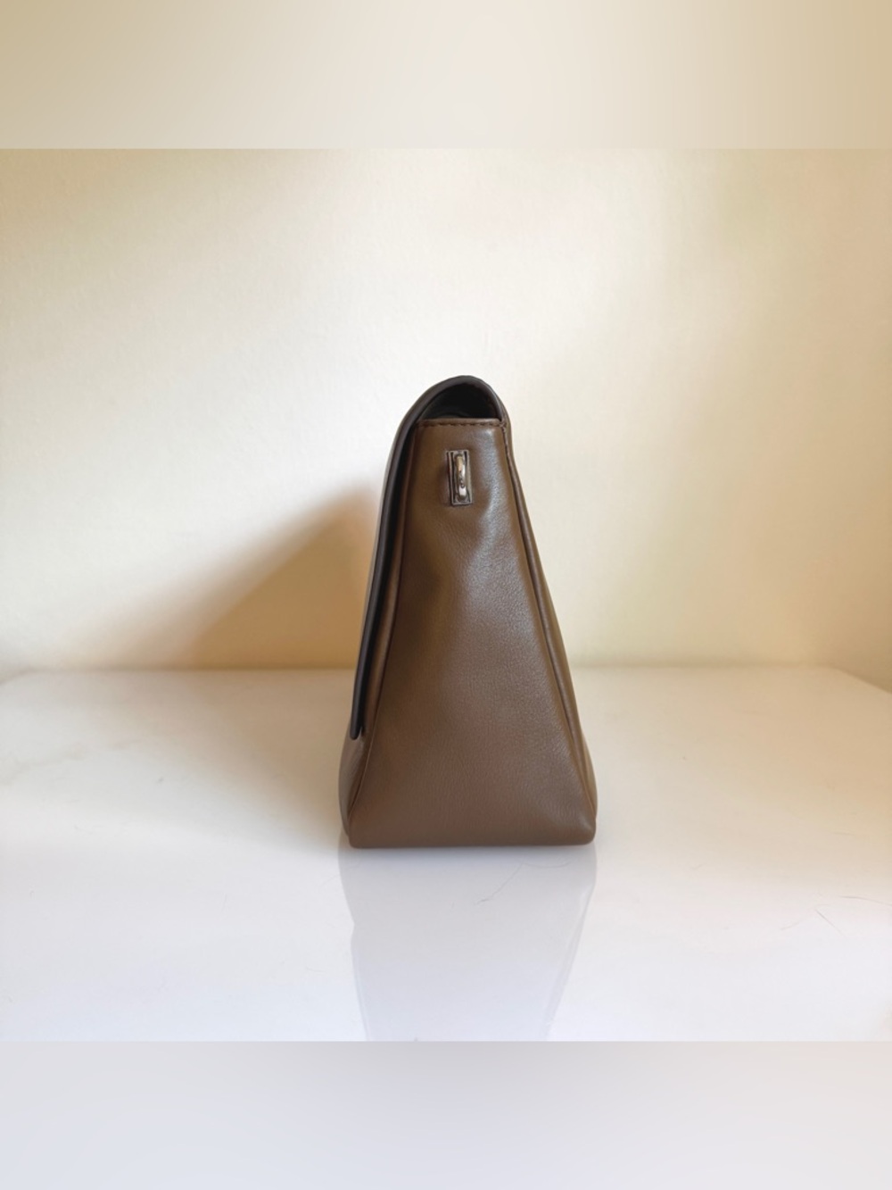 Tory Burch Charlie Shoulder Bag Medium - Malt Brown - Picture 6 of 14
